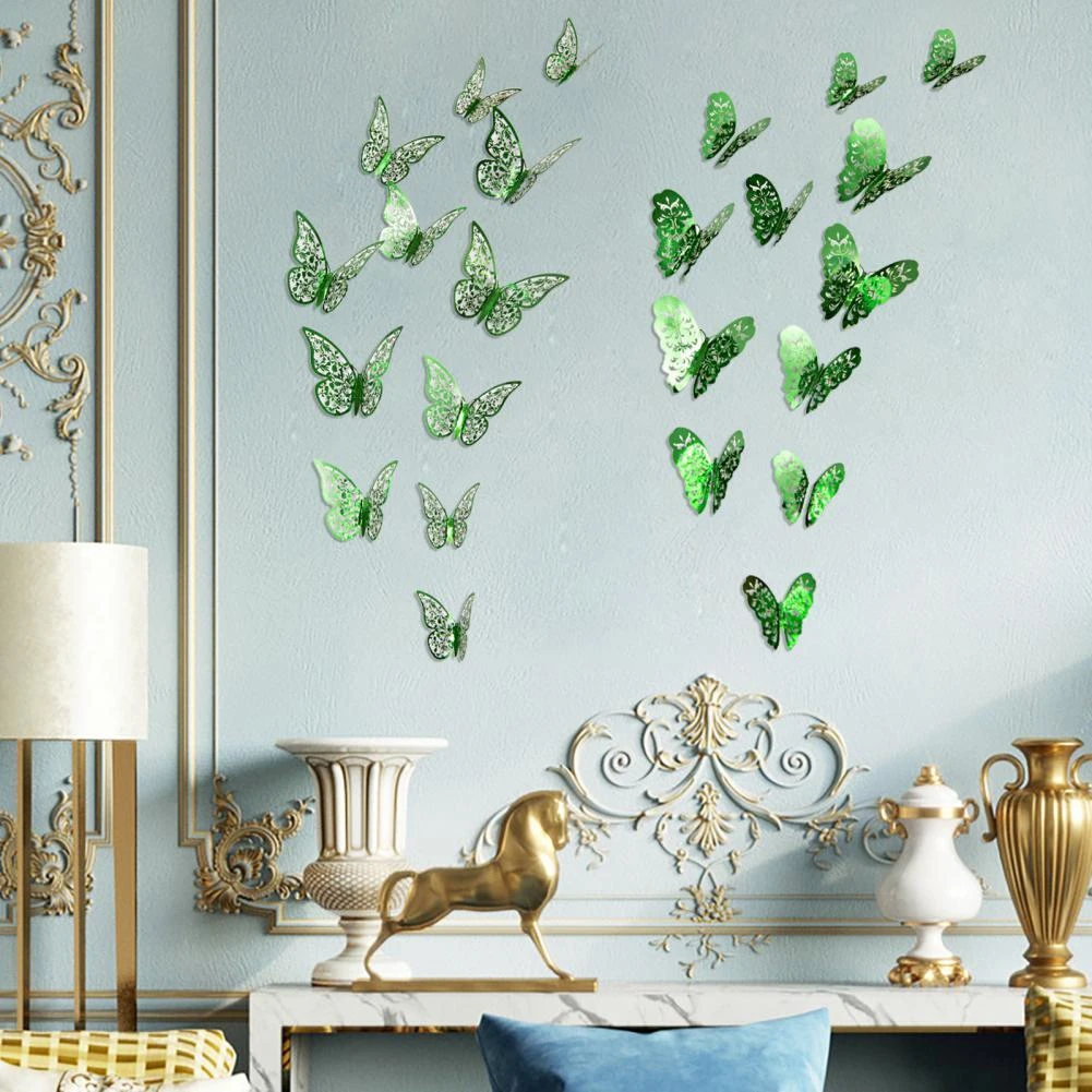 3D Butterfly Wall Sticker || Barang Interior Low Budget untuk Rumah Minimalis