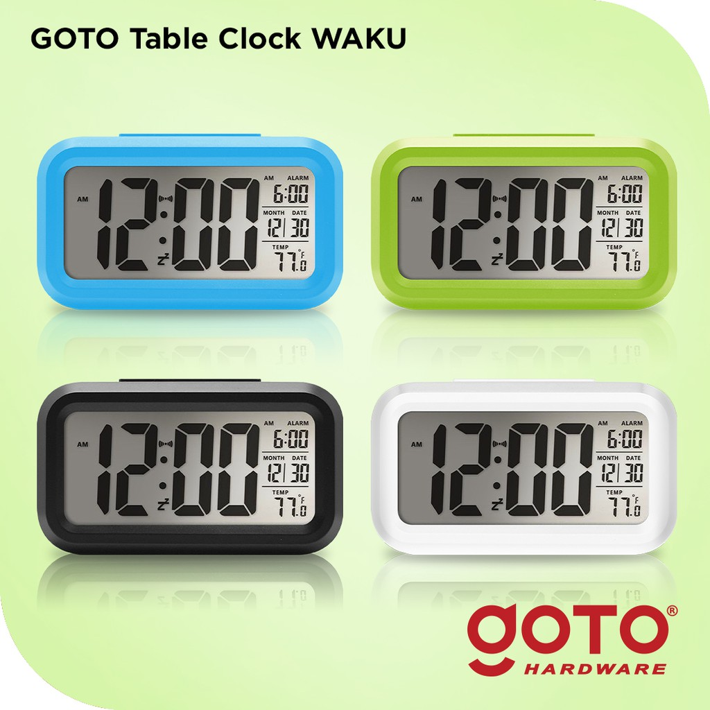 Waku Table dari GOTO Hardware || Jam Meja Digital Terbaik