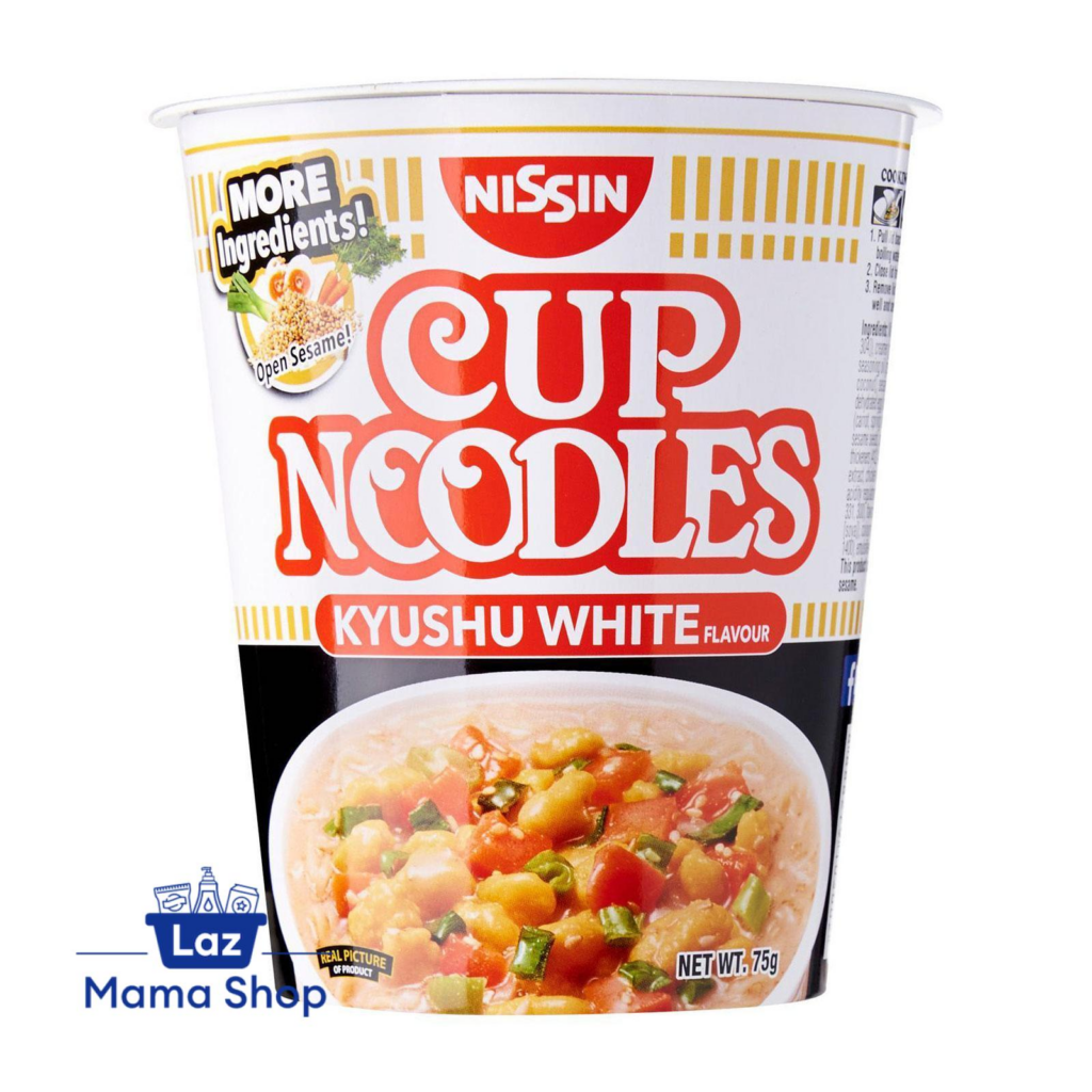 Nissin Cup Noodles Kyushu White  || Nissin Cup Noodles Terbaik