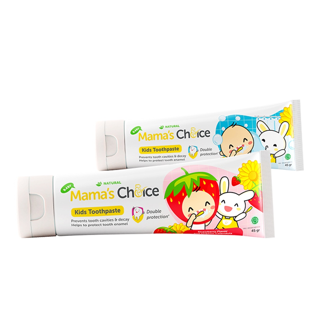 Mama’s Choice Kid-Baby Toothpaste || Pasta Gigi Terbaik Untuk Anak Usia 1 Tahun