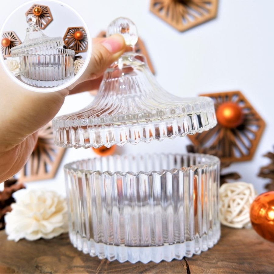 SOEBI ANTIQ CARNIVAL Glass Jar || Produk Estetik untuk Ruangan yang Nyaman