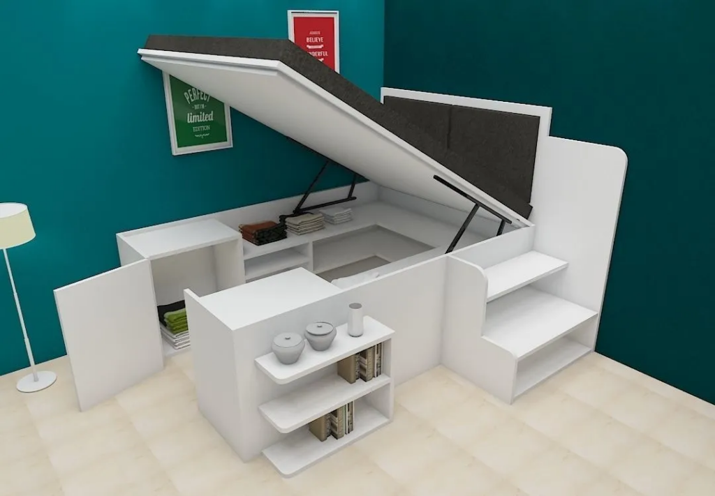 Gunakan perabot dan perkakas multifungsi atau foldable (bisa dilipat) || Ide Kece Untuk Rumah Minimalis