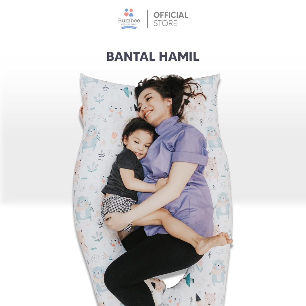 Bumbee Collection Bantal Hamil  || Kado untuk Ibu Hamil Terbaik