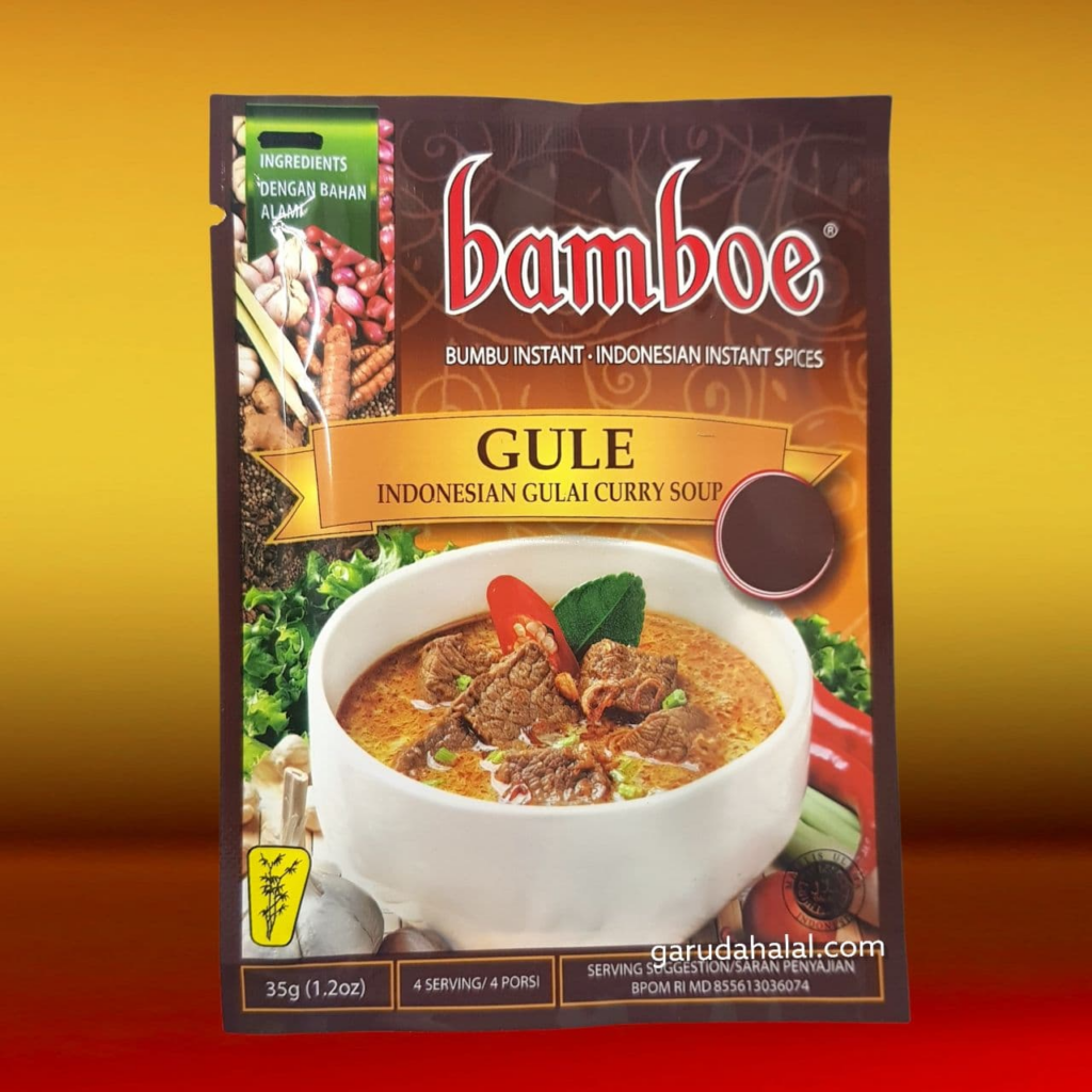 Bamboe: Bumbu Gule Spice Mix for Indonesian Gulai Curry Soup || Bumbu Gulai Instan Terbaik