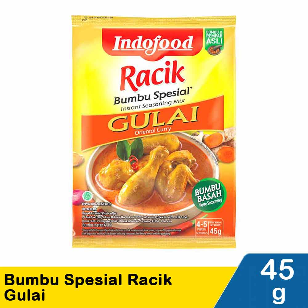 Indofood: Racik Bumbu Spesial Instant Seasoning Mix Gulai Oriental Curry || Bumbu Gulai Instan Terbaik
