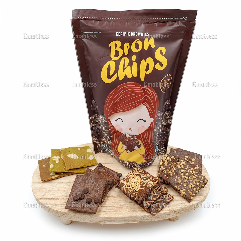 BronChips  || Merk Keripik Brownies Terbaik