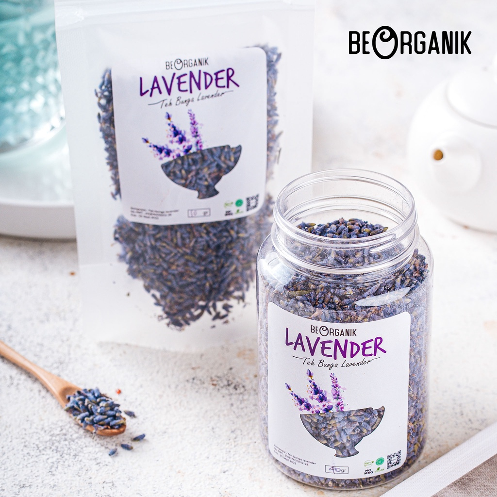 Beorganik Teh Lavender || Merk Lavender Tea Terbaik