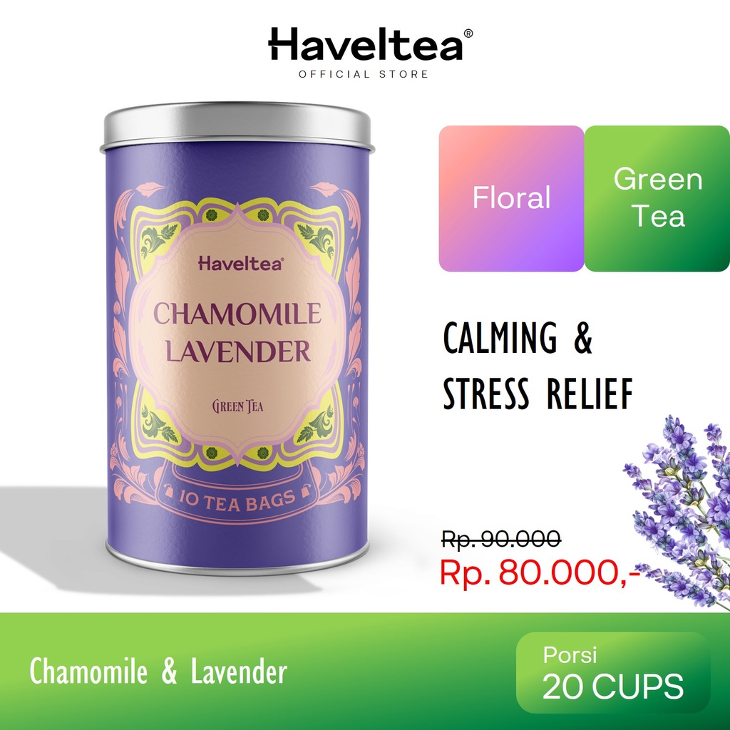 Haveltea Chamomile Lavender || Merk Lavender Tea Terbaik