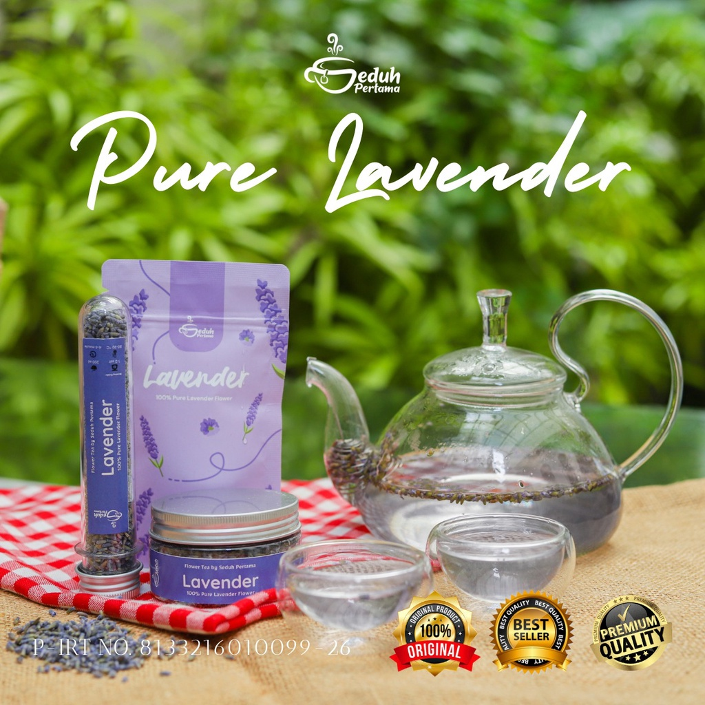 Seduh Pertama Lavender Tea || Merk Lavender Tea Terbaik