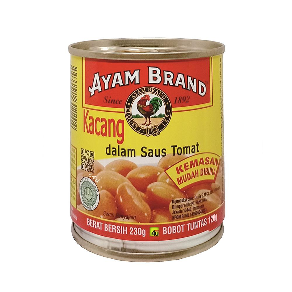 Ayam Brand Baked Beans in Tomato Sauce || Sayur Kaleng Terbaik