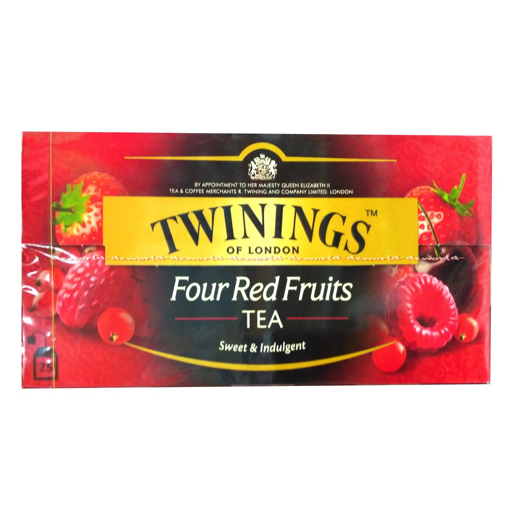 Four Red Fruits Tea dari Twinings || Teh Rasa Buah yang Enak