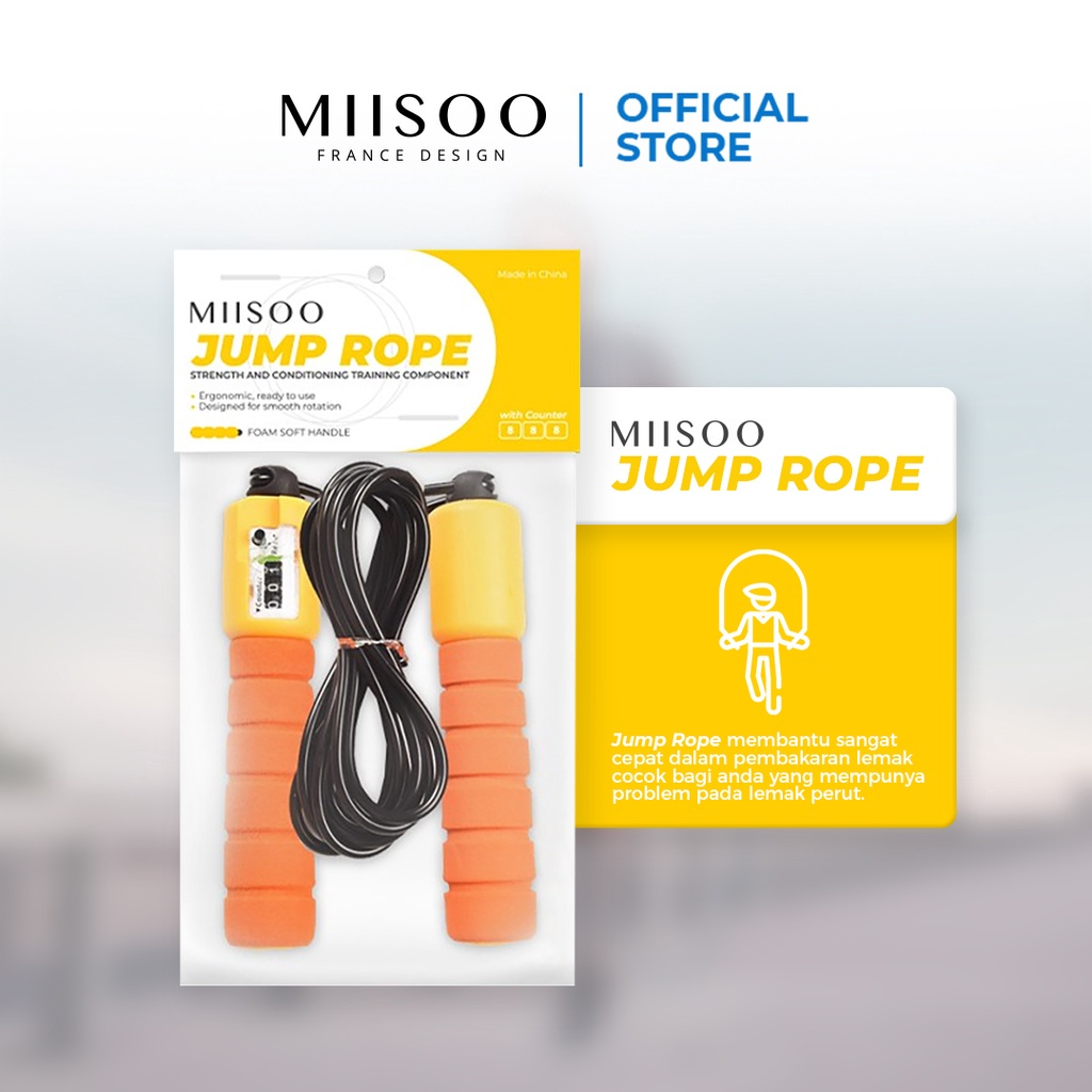 Miisoo Jump Rope || Alat Peninggi Badan Terbaik