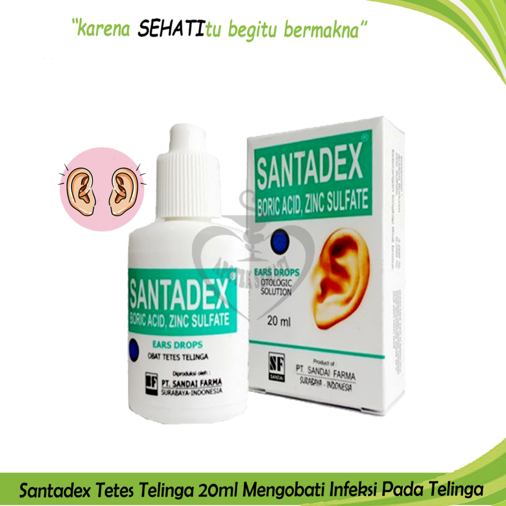 Santadex || Obat Tetes Telinga yang Bagus