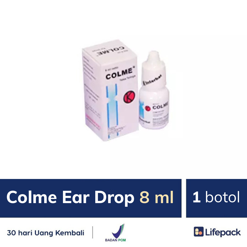 Chloramphenicol Kombinasi (Otolin, Colme) || Obat Tetes Telinga yang Bagus