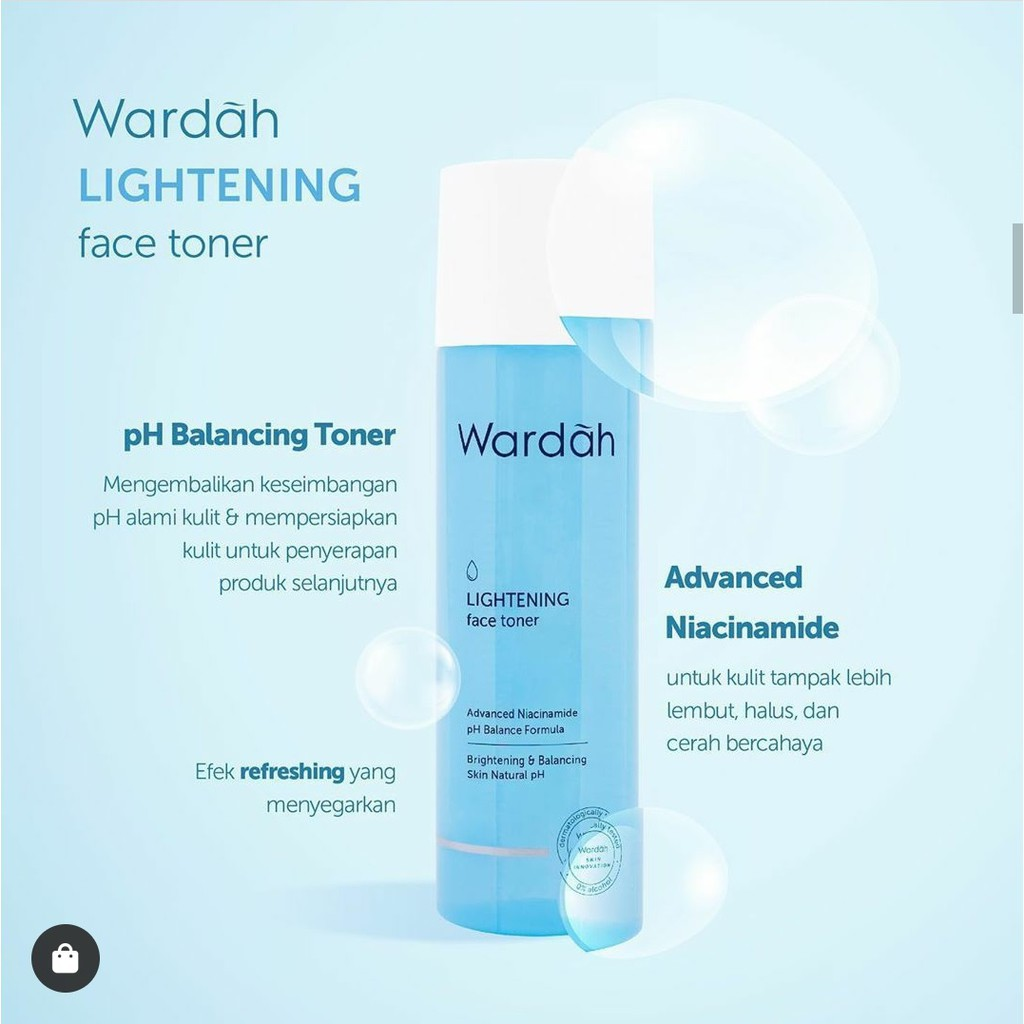 Wardah Lightening Face Toner || Toner untuk kulit sensitif