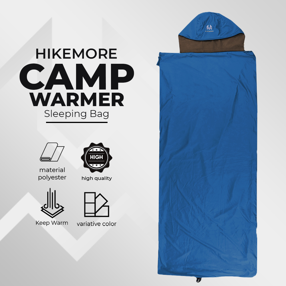 Hikemore seri Sleeping Bag Hiking Polar Camp Warmer Versi Original