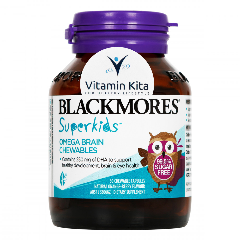 Blackmores Superkids Omega Brain || Vitamin Otak Terbaik Untuk Anak