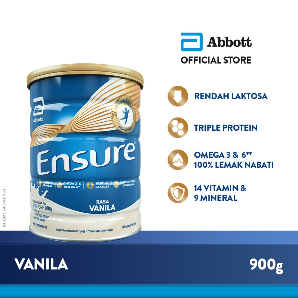 Ensure Vanilla  || Susu Bubuk Instan Terbaik 2023
