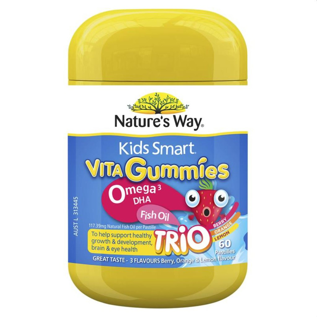 Nature’s Way Kids Smart Vita Gummies Calcium  || Vitamin Gummy Terbaik 2023