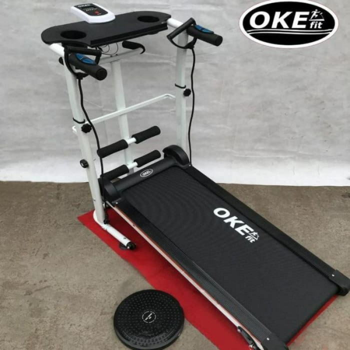 Okefit RL-008 Manual Treadmill  || Merk Treadmill Terbaik