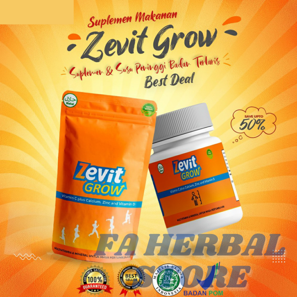 Zevit Grow || susu peninggi badan anak