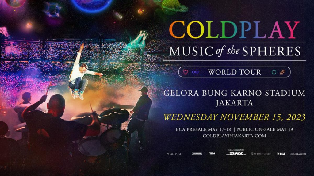 Daftar Harga Tiket Konser Coldplay Jakarta