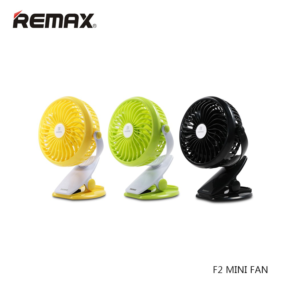 Remax F2 Clamp || Kipas Angin Portable Terbaik 