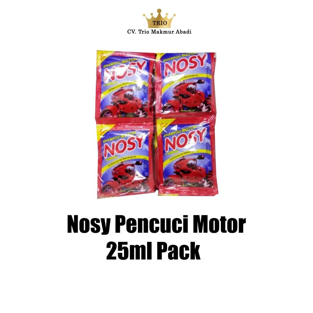 Nosy Shampo Motor Sachet 15 ml || Produk Perawatan Sepeda Motor