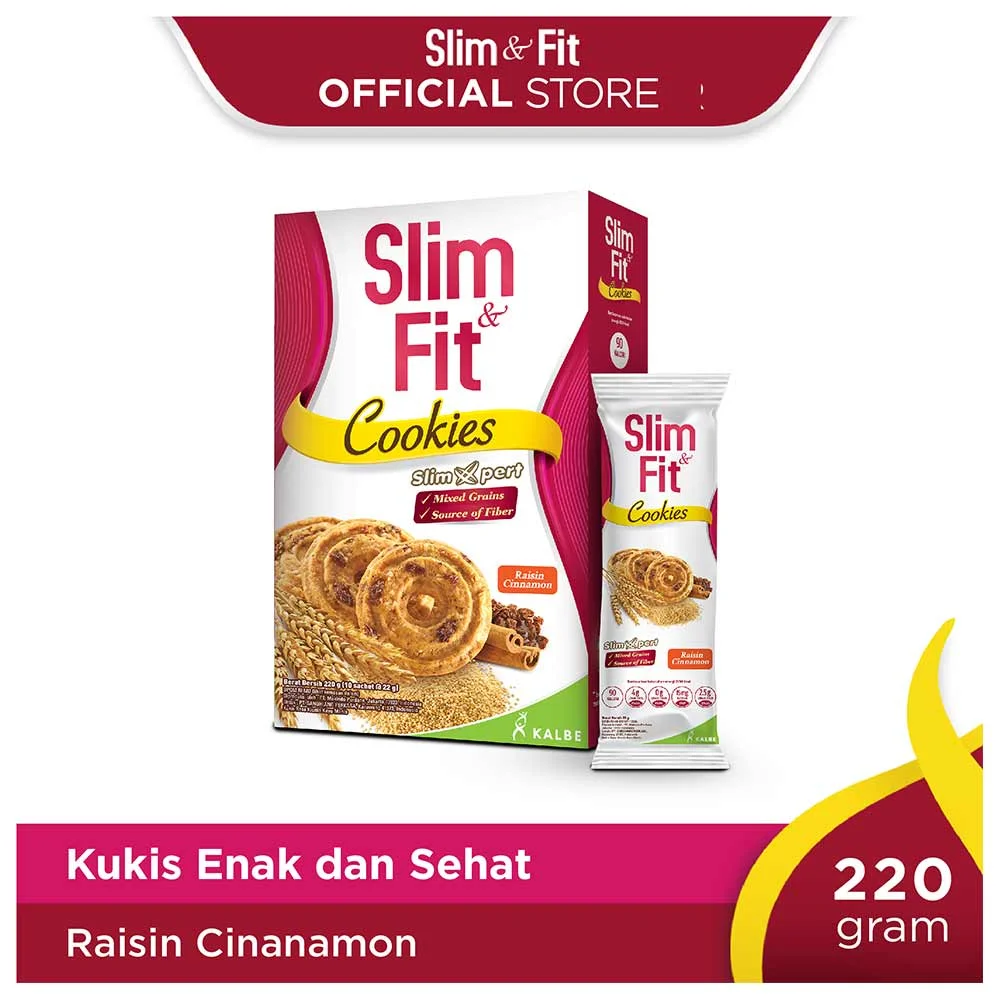 Slim & Fit Cookies  || biskuit gandum untuk diet