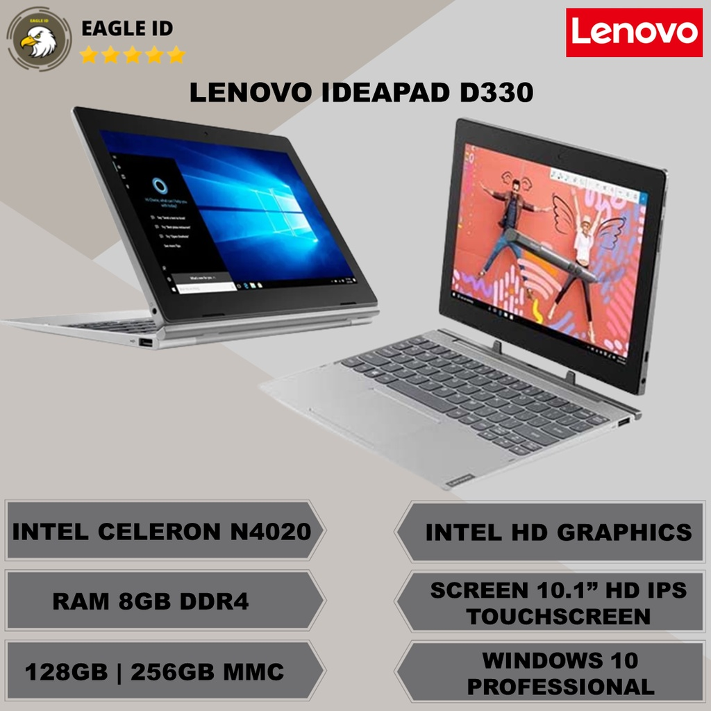Lenovo IdeaPad D330 || Laptop 2 in 1 Terbaik