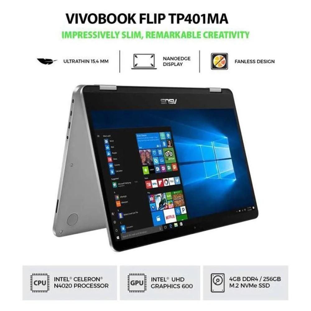 Asus: Vivobook Flip 14 TP401MA || Laptop 2 in 1 Terbaik