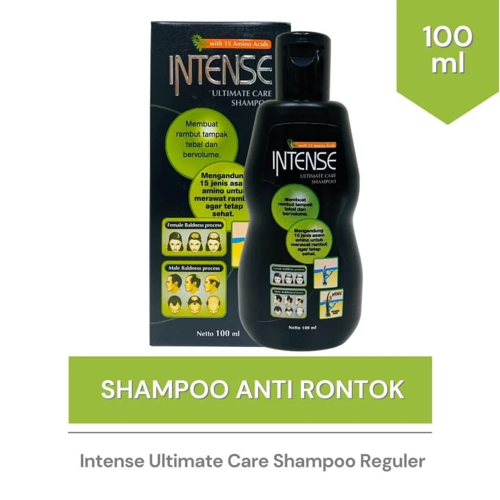 Intense Ultimate Care Shampoo || Merk Shampo Penumbuh Rambut Paling Ampuh