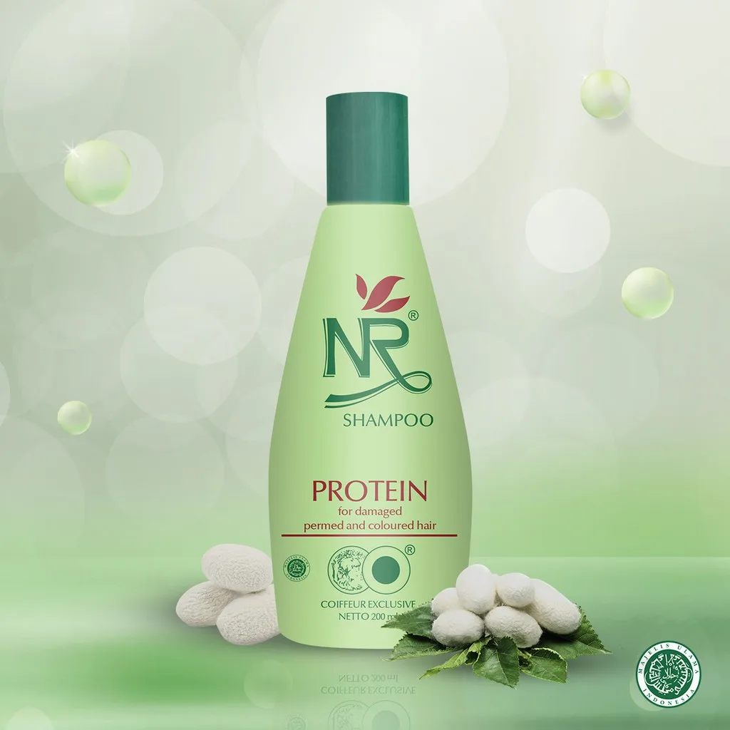 NR Shampoo Protein  || Merk Shampo Penumbuh Rambut Paling Ampuh