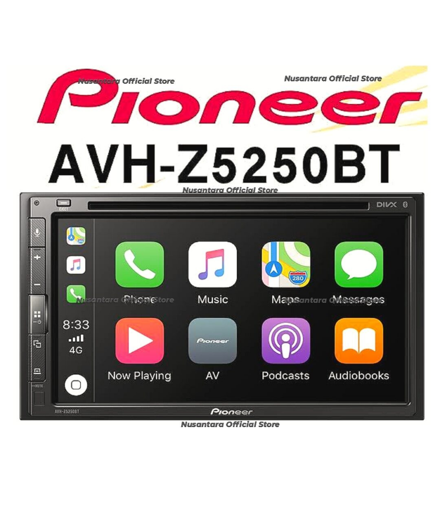 Pioneer seri AVH-Z5250BT || GPS Navigasi Mobil Terbaik