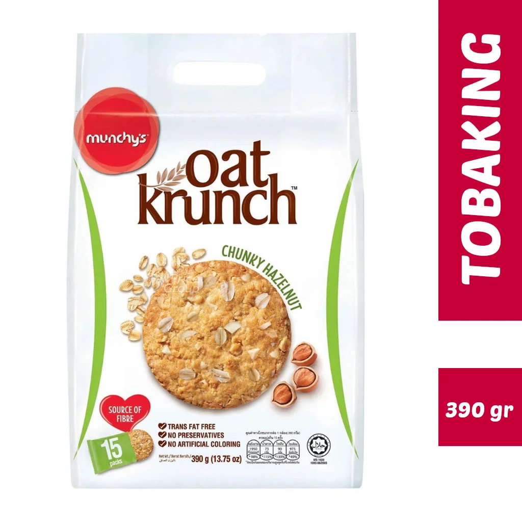 Munchy’s Oat Krunch || biskuit gandum untuk diet