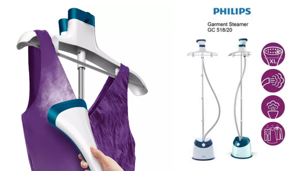 Philips: Easy Touch Plus Steamer GC 518/20 || Steamer Pakaian Terbaik 2023