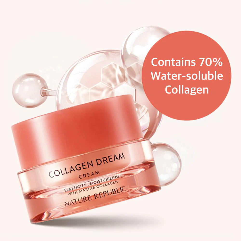 Nature Republic Collagen Dream Cream || Merk Cream Collagen Terbaik