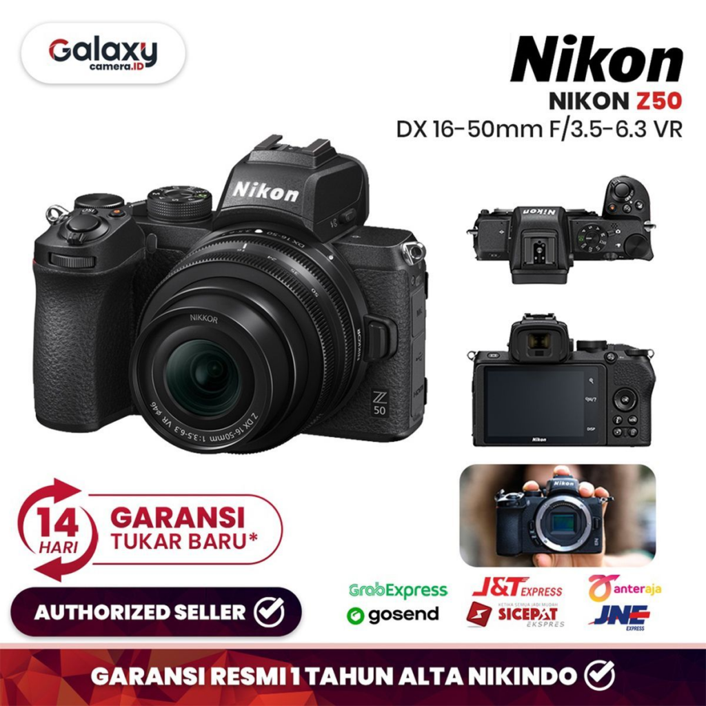 Nikon Z50 Kit 16-50 MM || Kamera Mirrorless Terbaik 2023