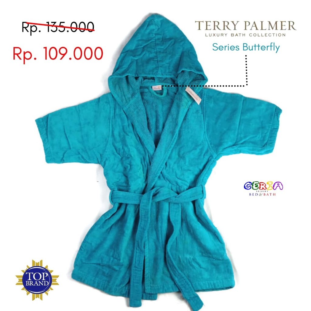 Terry Palmer: Butterfly Handuk Kimono Anak || Handuk Kimono yang Bagus