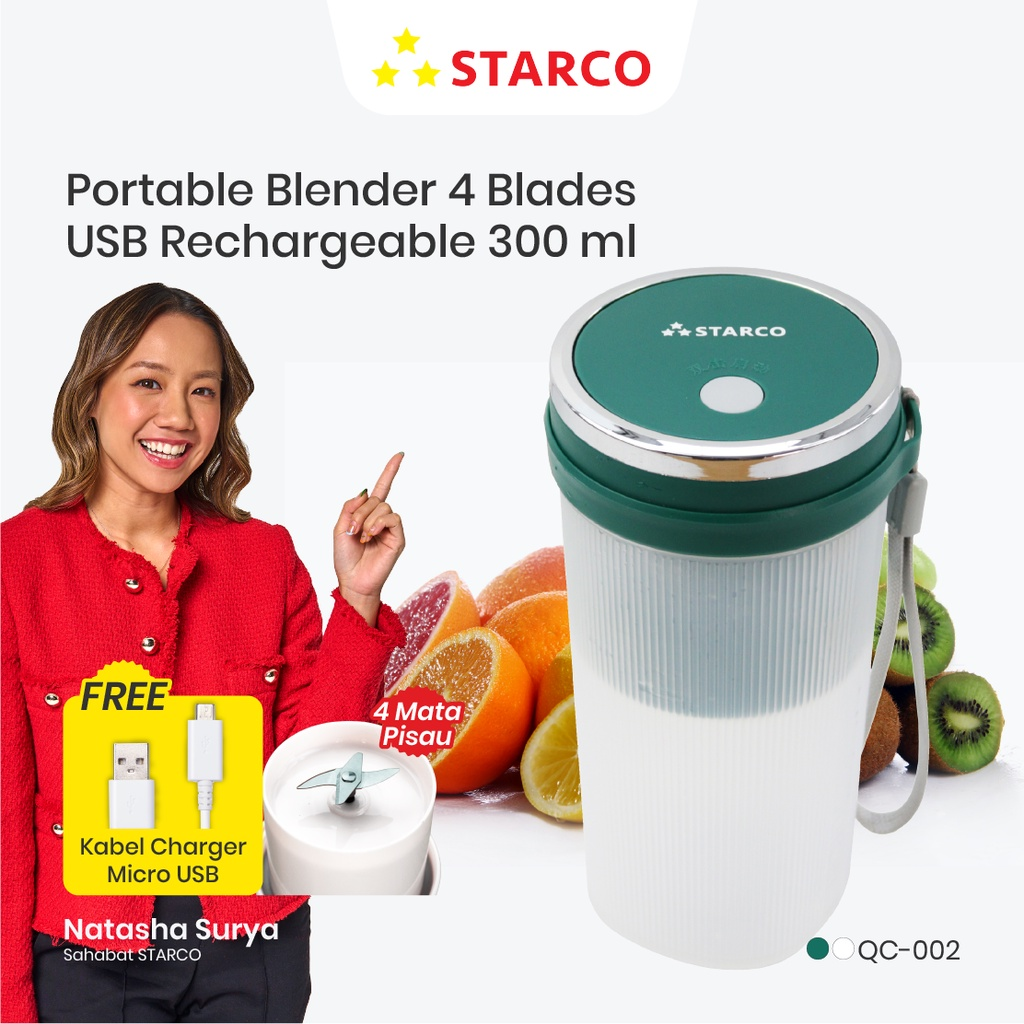 Starco Blender Mini Portable Juicer || Blender Portable Terbaik