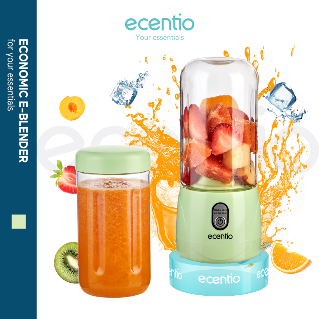 Ecentio Juice Blender || Blender Portable Terbaik