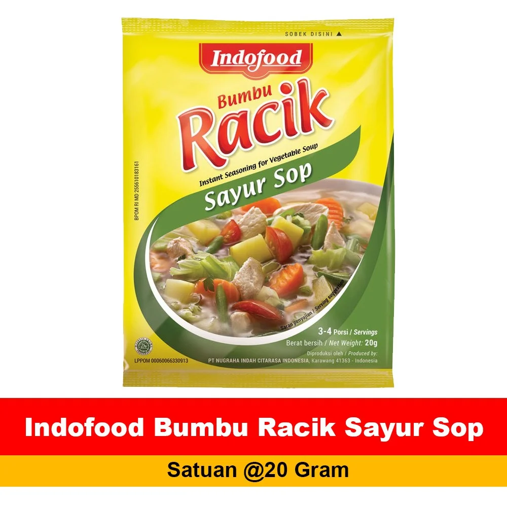 10 Rekomendasi Bumbu Sop Instan Terbaik. Takaran Pas Dijamin Enak 5 Indofood Racik Sayur Sop || Bumbu Sop Instan Terbaik