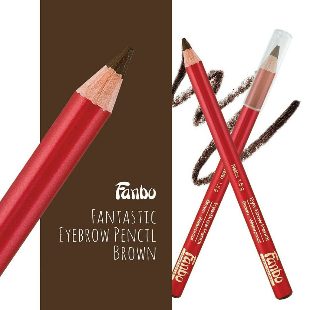 Fanbo Fantastic Eyebrow Brown || Produk Makeup Lokal Terbaik