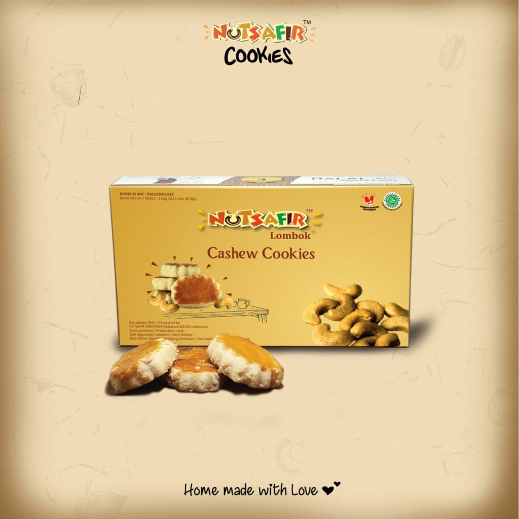 Safir Indoraya: Nutsafir Cashew Cookies || Kue Kacang Terbaik