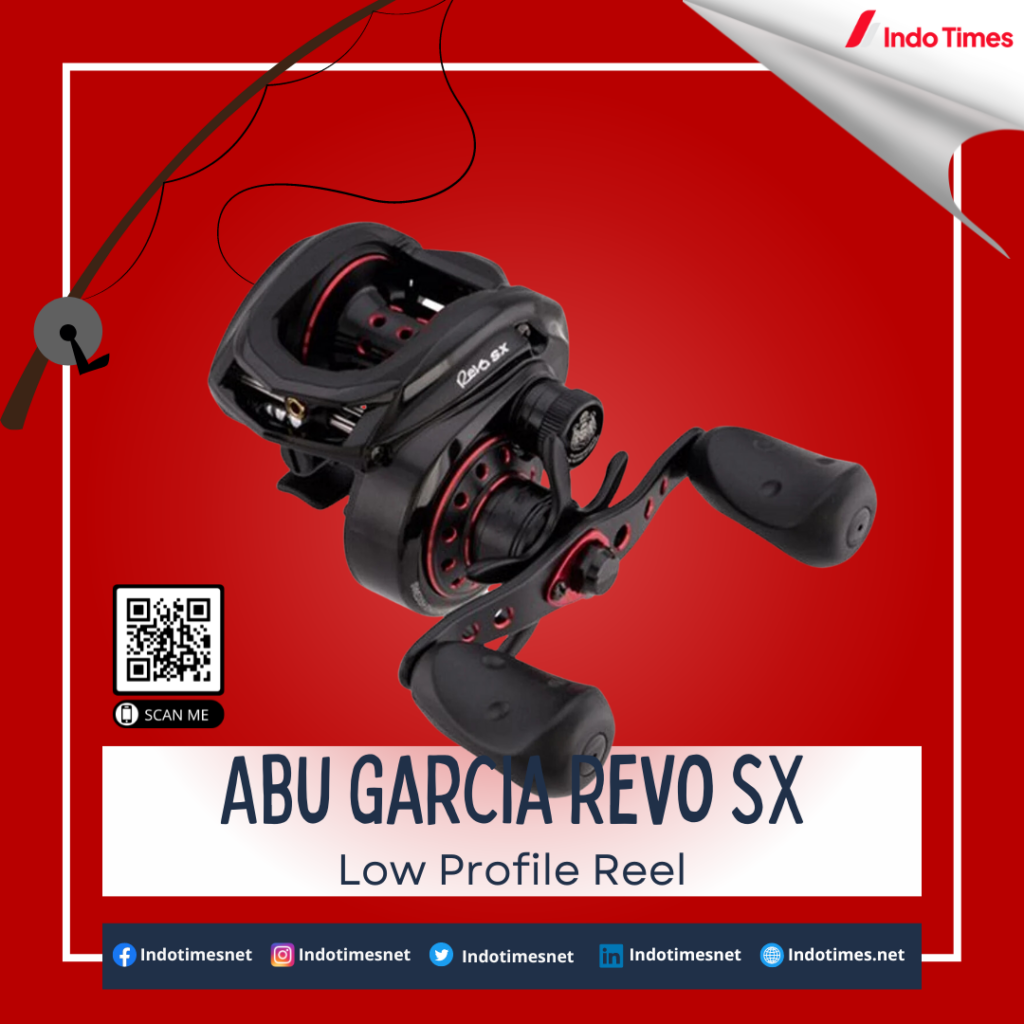 Abu Garcia Revo SX Low Profile Reel || Merk Reel Pancing Terbaik