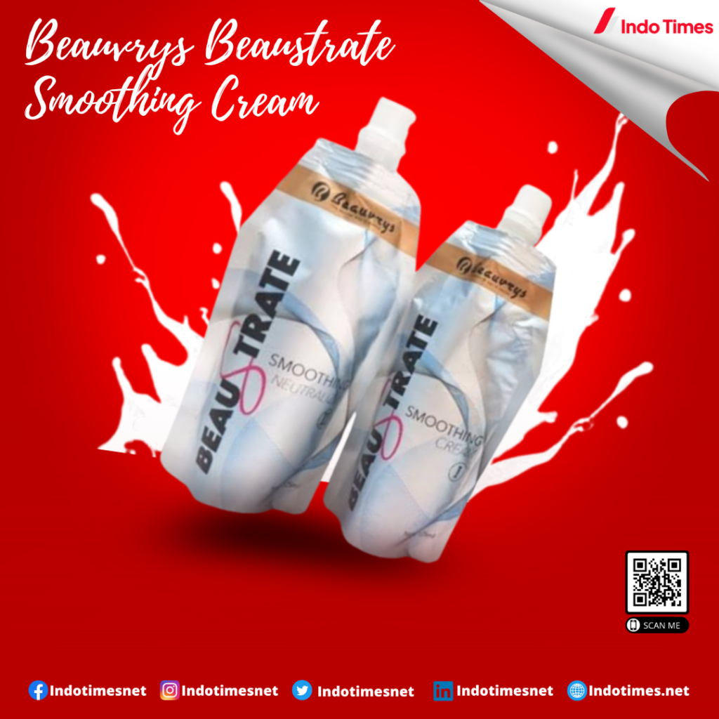 Beauvrys Beaustrate Smoothing Cream || Obat Pelurus Rambut Tanpa Catok