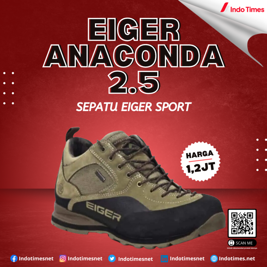 Eiger Anaconda 2.5 || Sepatu Eiger Sport Terbaik