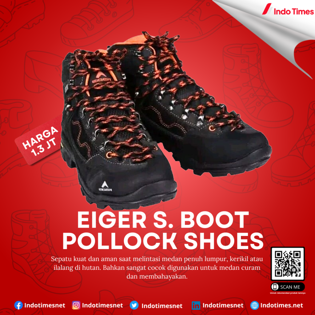 Eiger S. Boot Pollock Shoes || Sepatu Eiger Sport Terbaik
