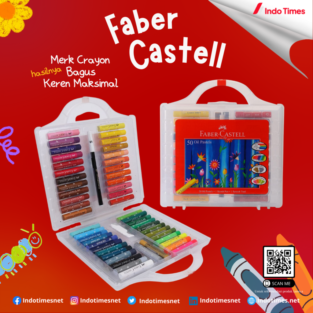 Faber Castell || Merk Crayon yang Bagus