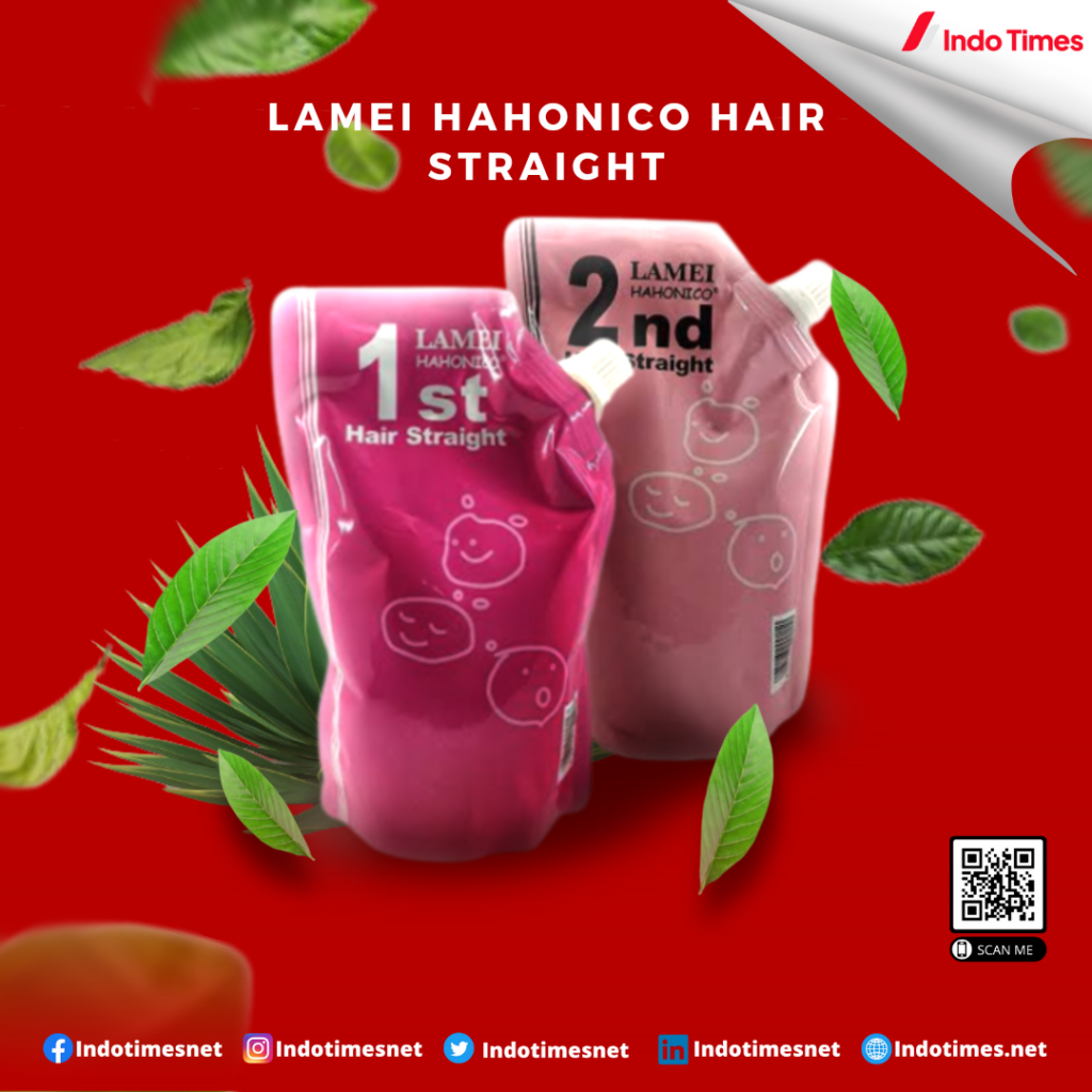 Lamei Hahonico Hair Straight || Obat Pelurus Rambut Tanpa Catok